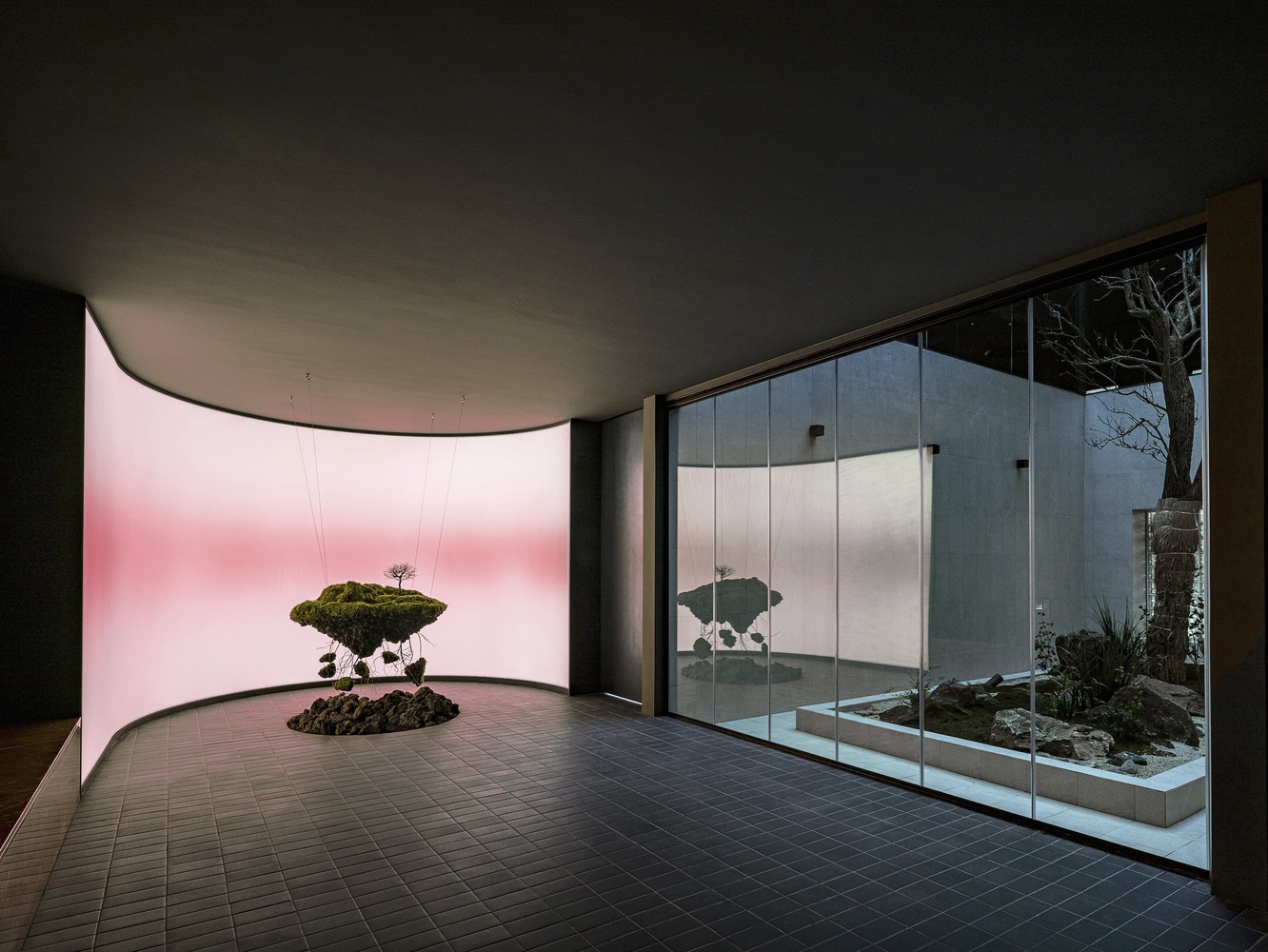 Plainoddity,韓國,西餐廳設計,餐廳設計案例,Dark and Light,意大利菜餐廳