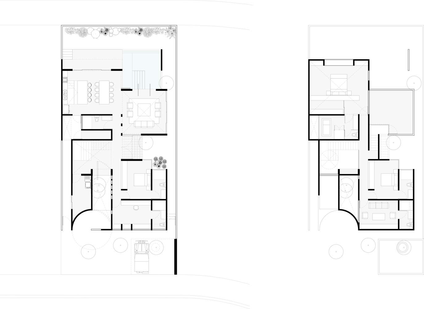 別墅設計,極簡風格別墅設計,Espacio 18 Arquitectura,國外別墅設計案例,墨西哥,度假別墅,極簡風格別墅,445㎡,解構主義