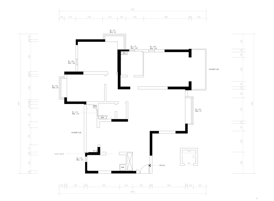 160㎡家裝設計,160㎡,住宅設計案例,住宅設計,現代風格家裝設計,大平層設計,大平層設計案例,大平層設計方案,上海,遠中風華園簡約亦是豐富的高雅,示覺設計