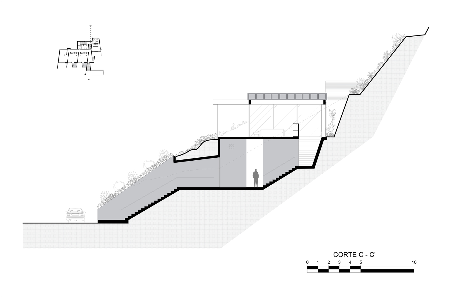 住宅設計,別墅設計案例,別墅設計,侘寂美學,侘寂,CLACLÁ Taller de Arquitectura,墨西哥,山景別墅,500㎡