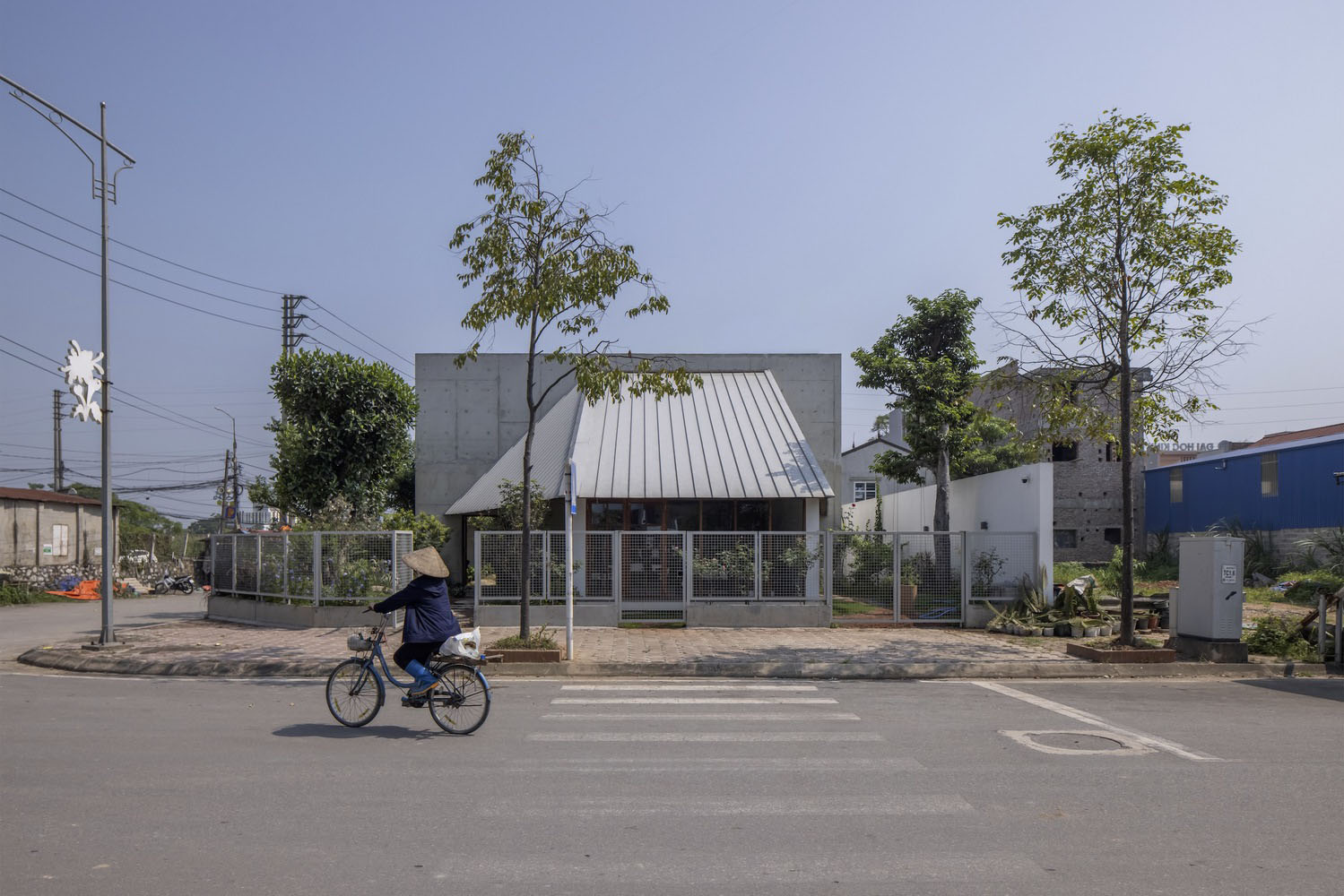 住宅設計,300㎡,庭院住宅設計,日式住宅設計案例,AHL architects,清水混凝土,越南,日式庭院,庭院設計