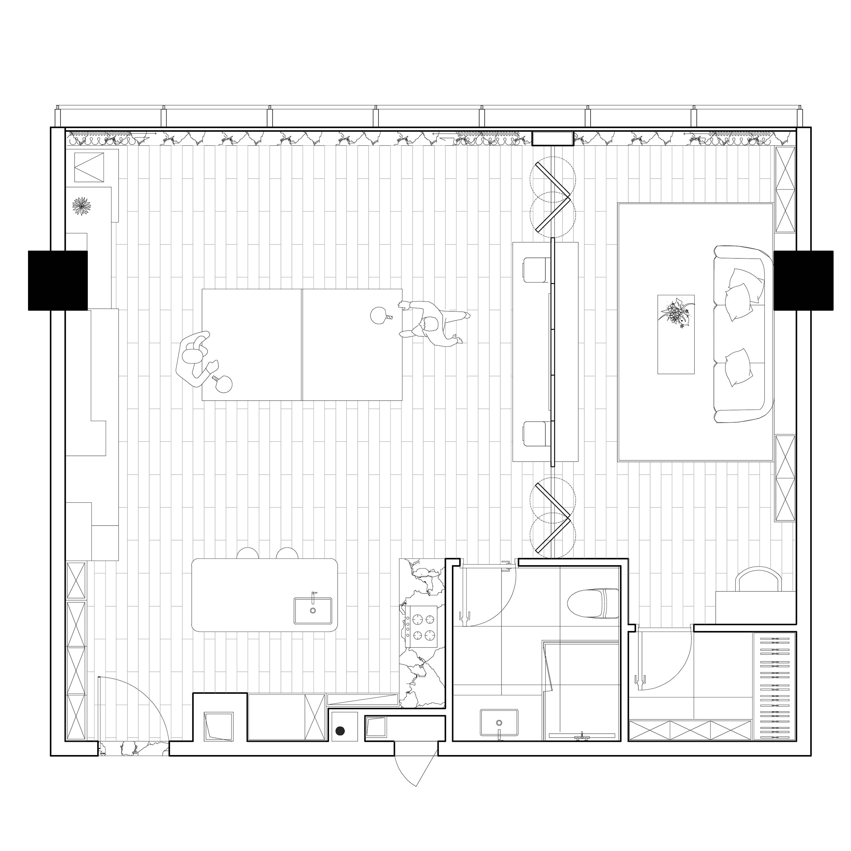 辦公室設計,工作室設計,公寓改造辦公室,辦公室設計案例,辦公室設計方案,深圳,深業中城6A公寓,物托邦設計,X-ZOO