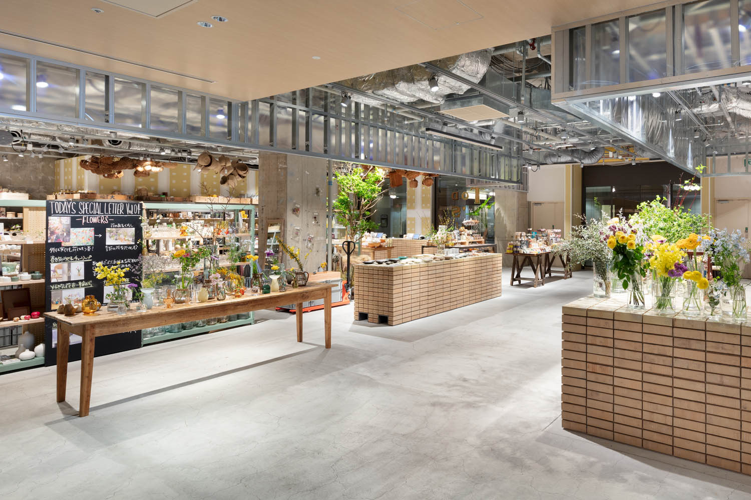 零售店設計,Schemata Architects + Jo Nagasaka,花店設計,零售店設計案例,零售店設計方案,商店設計,雜貨店設計,生活用品集合店,日本,澀穀,TODAY’S SPECIAL