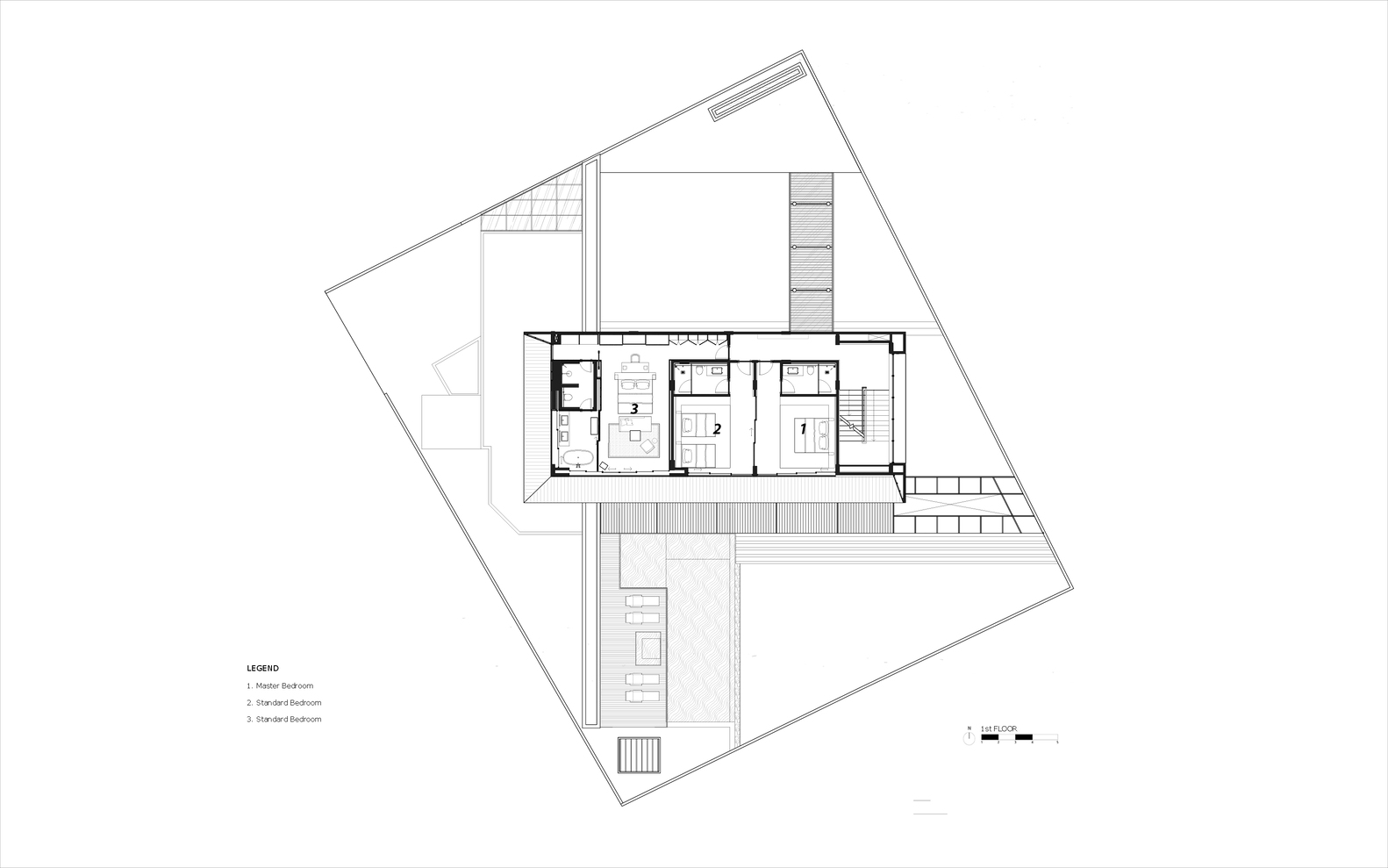 Arkana Architects,別墅設計,別墅設計案例,海景別墅設計方案,印度尼西亞,海景別墅,南庫塔,開放式布局