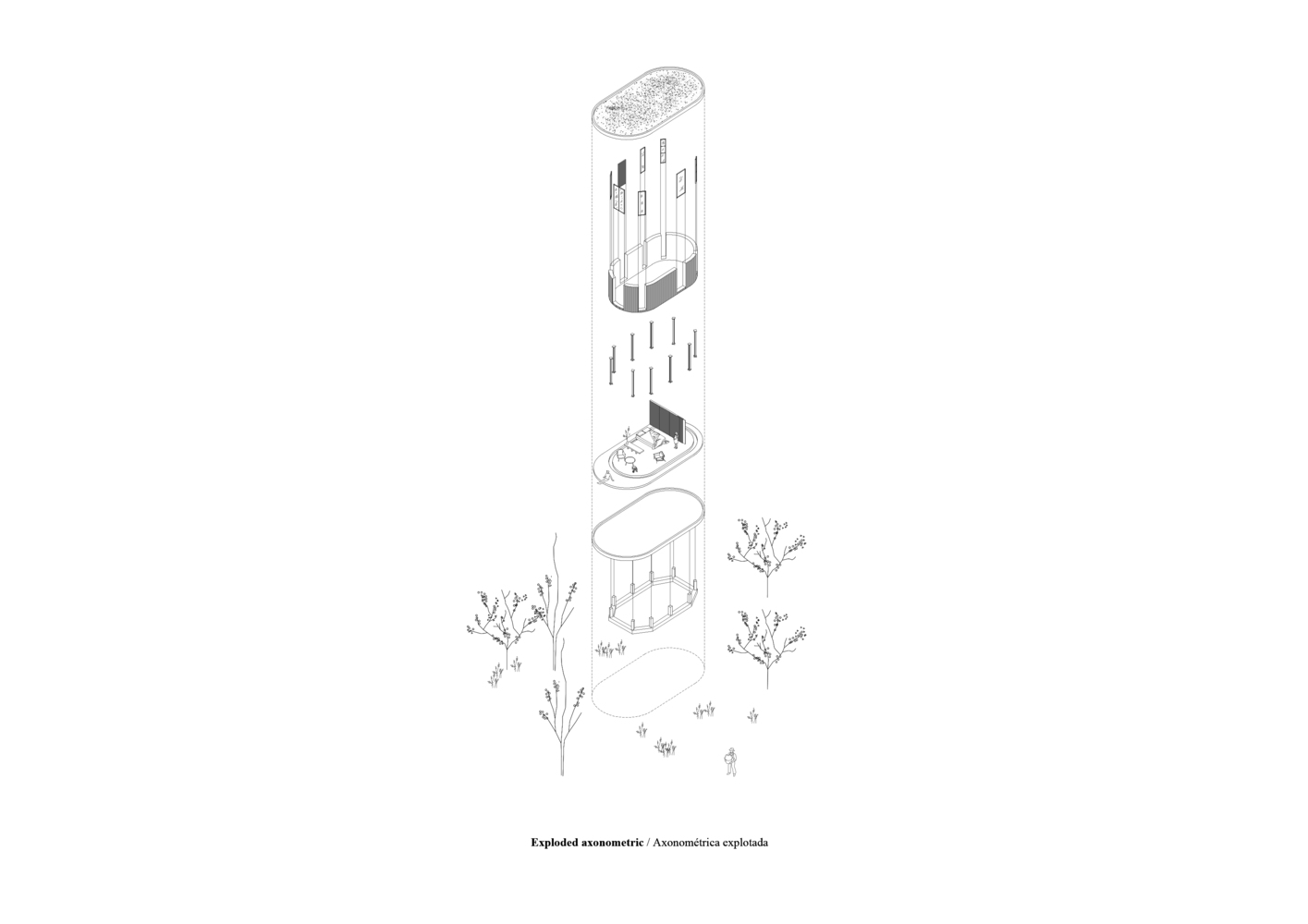 民宿設計,度假小屋,Gramática Arquitectónica,民宿設計案例,西班牙,民宿小屋