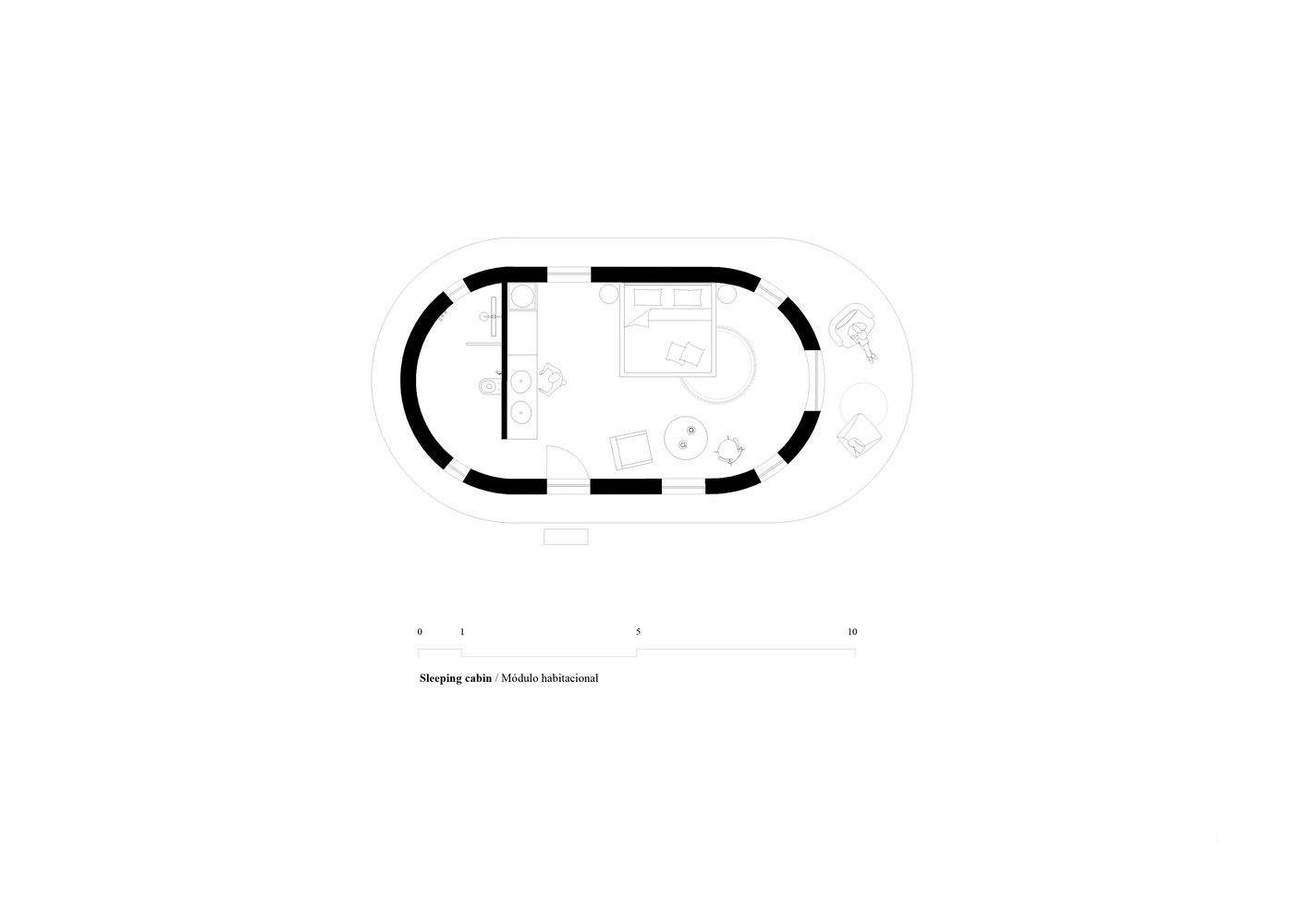 民宿設計,度假小屋,Gramática Arquitectónica,民宿設計案例,西班牙,民宿小屋