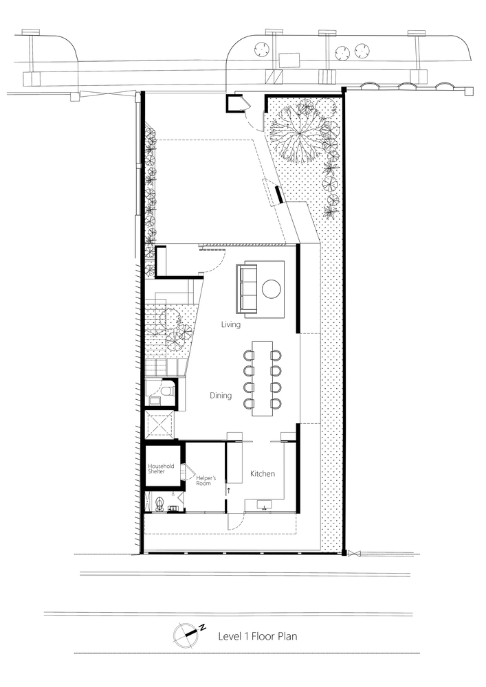 住宅設計,別墅設計案例,CDG Architects,聯排別墅,清水混凝土,國外住宅設計案例,400㎡,CDG Architects