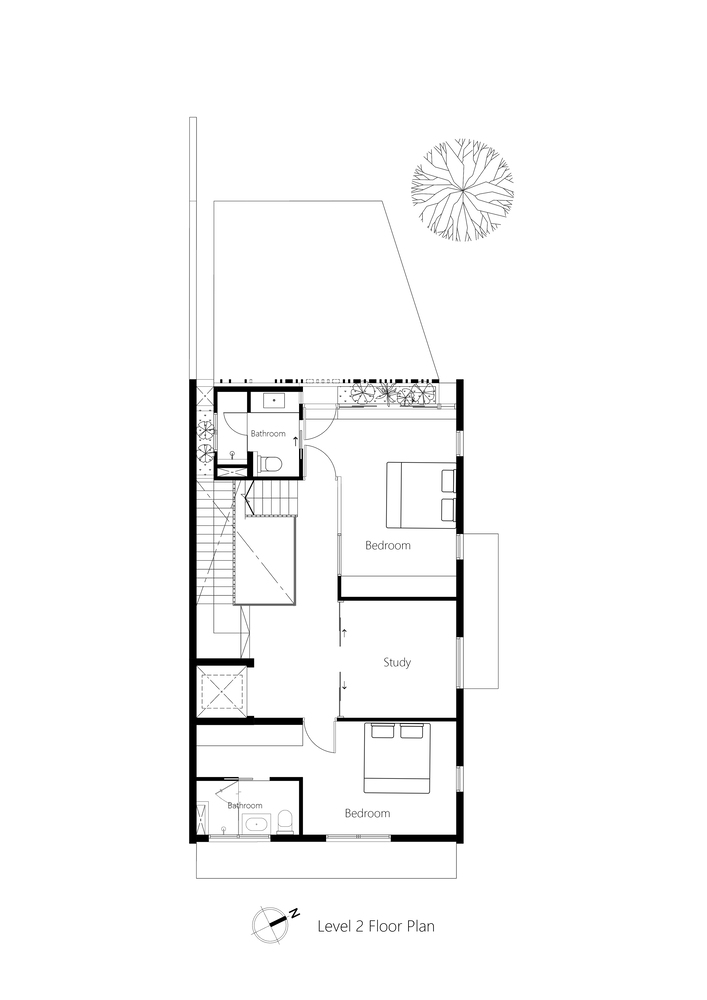 住宅設計,別墅設計案例,CDG Architects,聯排別墅,清水混凝土,國外住宅設計案例,400㎡,CDG Architects