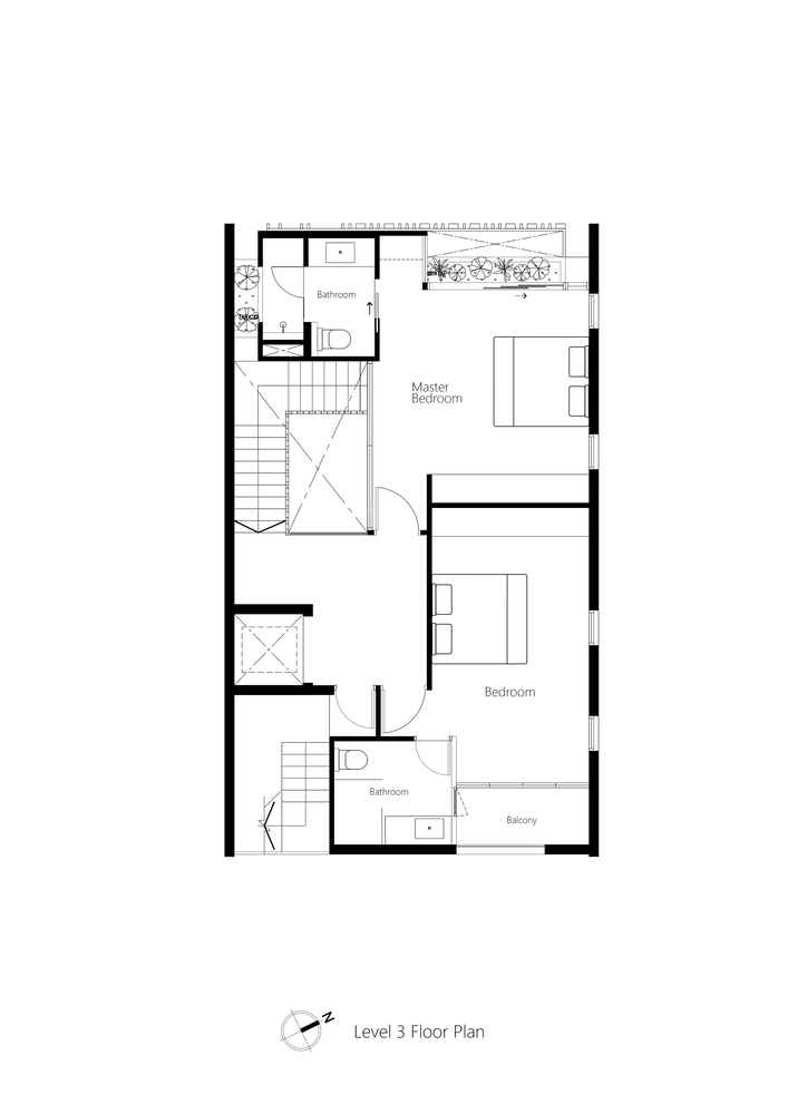 住宅設計,別墅設計案例,CDG Architects,聯排別墅,清水混凝土,國外住宅設計案例,400㎡,CDG Architects