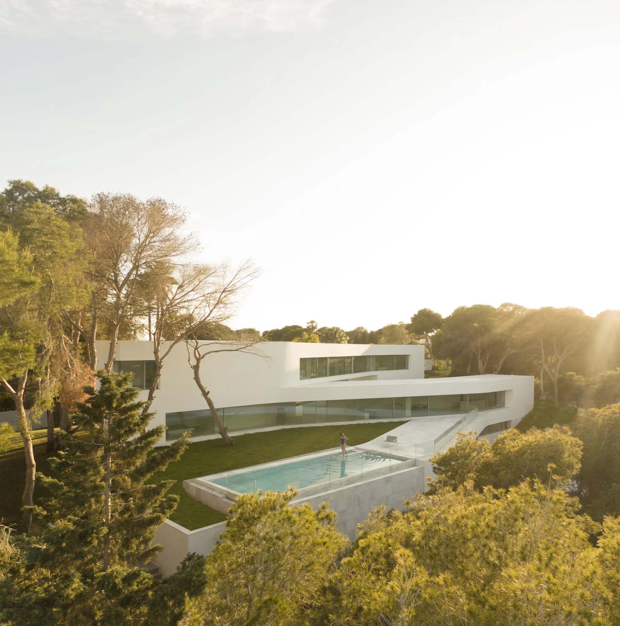 Fran Silvestre Arquitectos,別墅設計案例,別墅設計方案,海景別墅,西班牙,景觀別墅,極簡主義,極簡風格