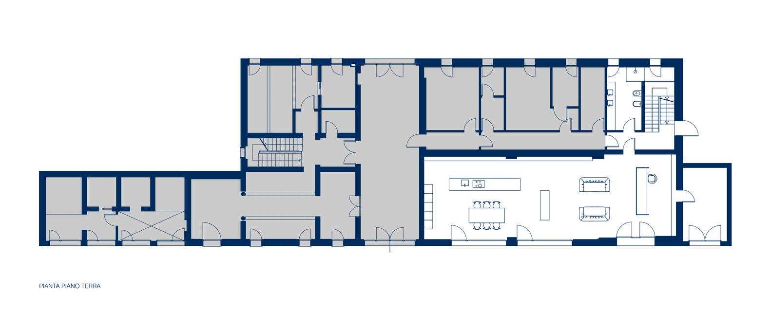 Archiplanstudio,別墅改造設計案例,別墅設計,別墅設計方案,鄉村別墅,極簡主義,意大利,舊穀倉改造,280㎡,極簡美學鄉村別墅