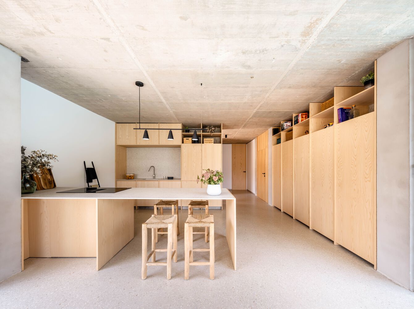 住宅設計,公寓設計,eneseis Arquitectura,共居住宅設計,475㎡,住宅設計案例,住宅設計方案,西班牙,野獸派風格