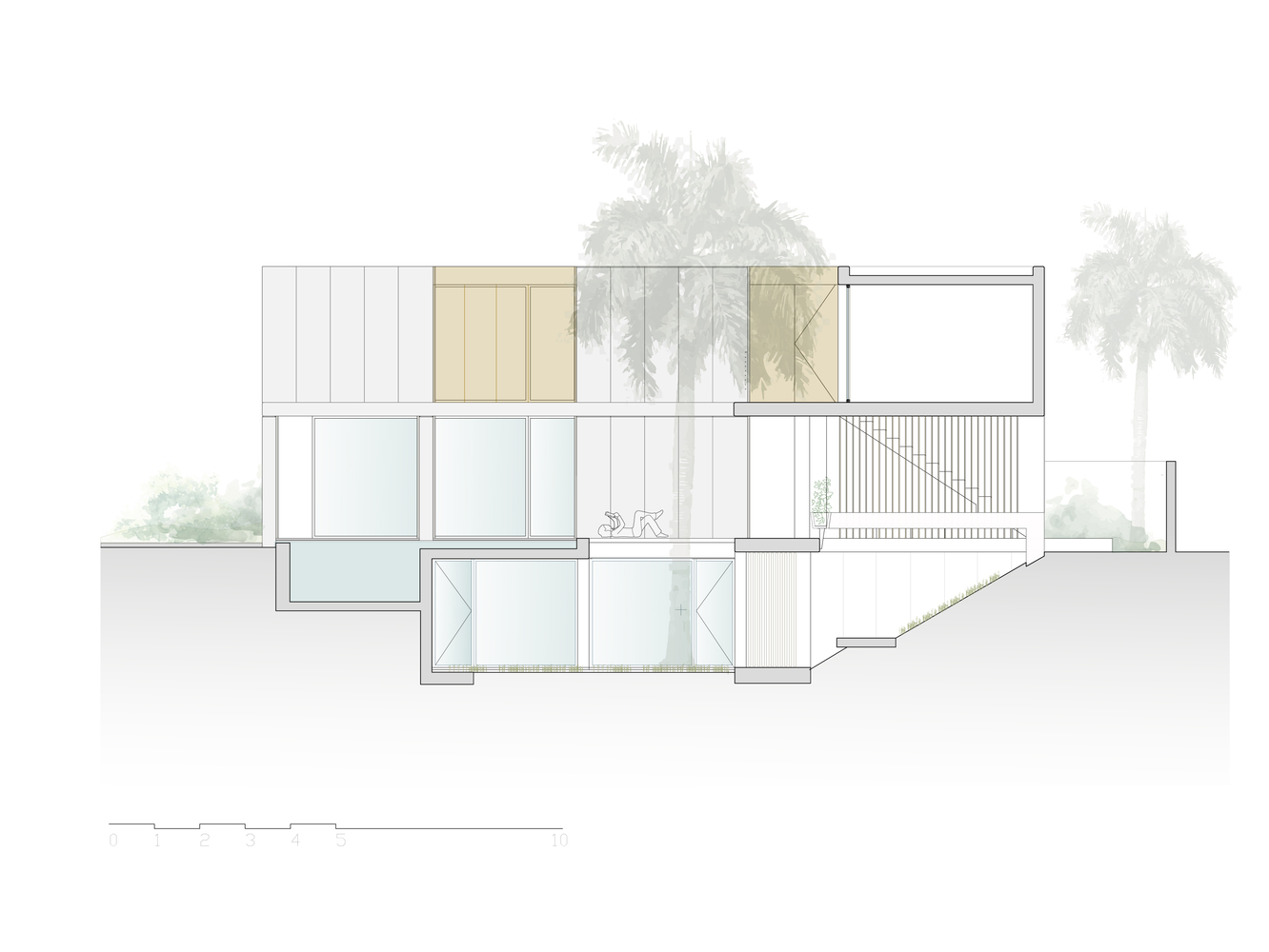 住宅設計,公寓設計,eneseis Arquitectura,共居住宅設計,475㎡,住宅設計案例,住宅設計方案,西班牙,野獸派風格