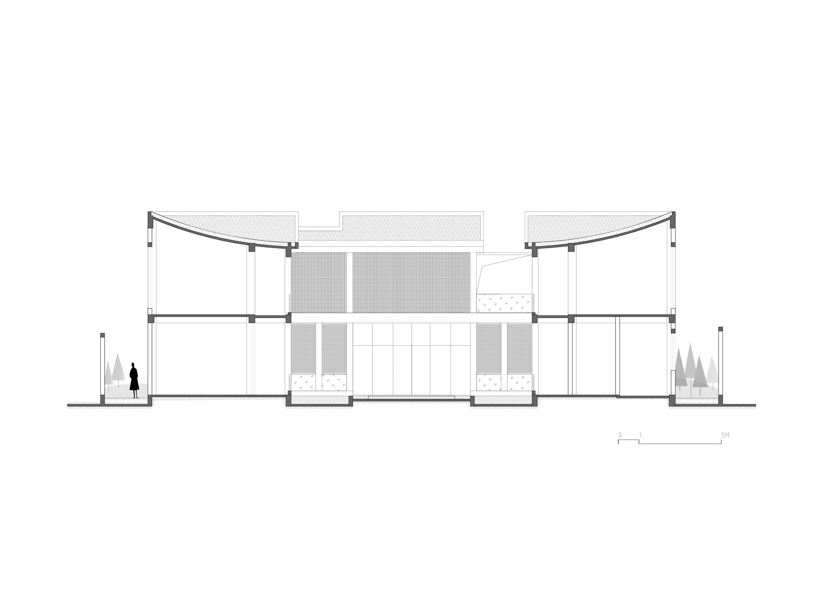 建築設計,建築改造,多功能空間,園區建築改造,雲南紅河州方院工業園區裏的四合院,雲南紅河州,素造建築