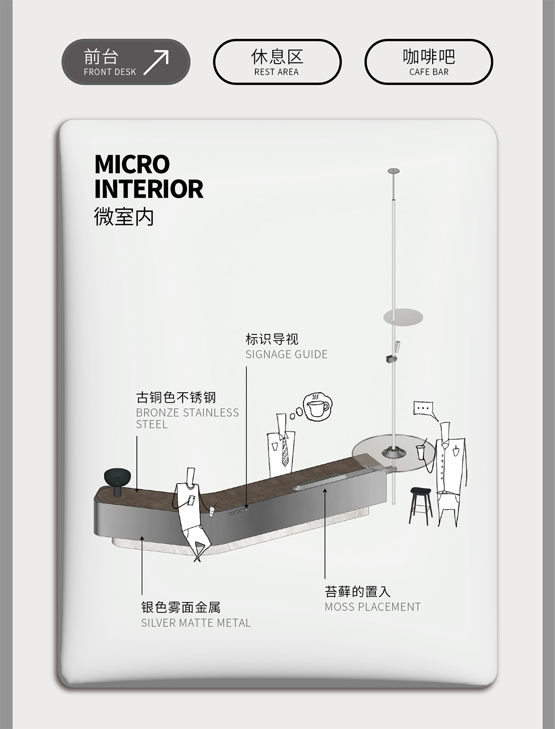 接待大堂設計,辦公樓接待大堂設計,電梯間設計,公共空間設計,辦公樓衛生間設計,杭州黃龍國際中心四期「微交互」擬態未來辦公方式,杭州,TOMO東木築造