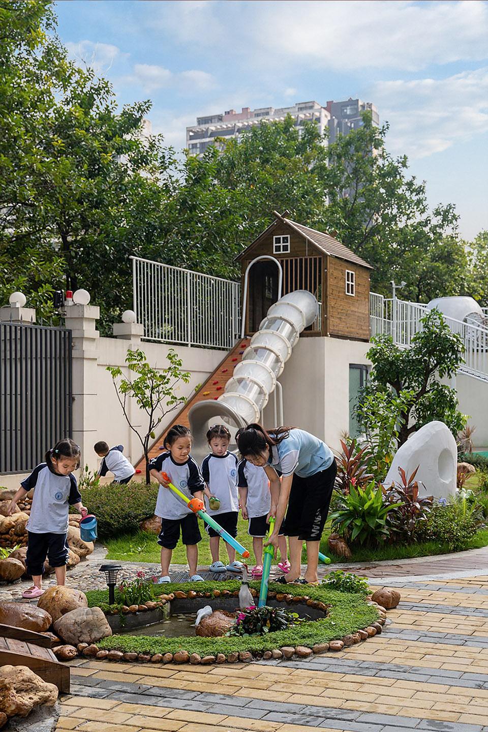 幼兒園設計,公辦幼兒園設計,校園設計,學校設計,幼兒園設計案例,幼兒園設計方案,深圳鹽田海華幼兒園永安分園,深圳,開普俊夢室內設計