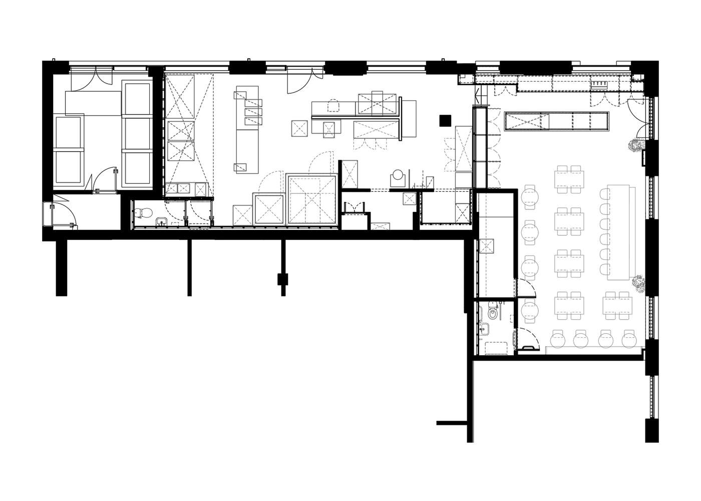 Common Ground Workshop,咖啡廳設計案例,咖啡店設計,倫敦,麵包店設計,175㎡,烘焙店,咖啡廳設計