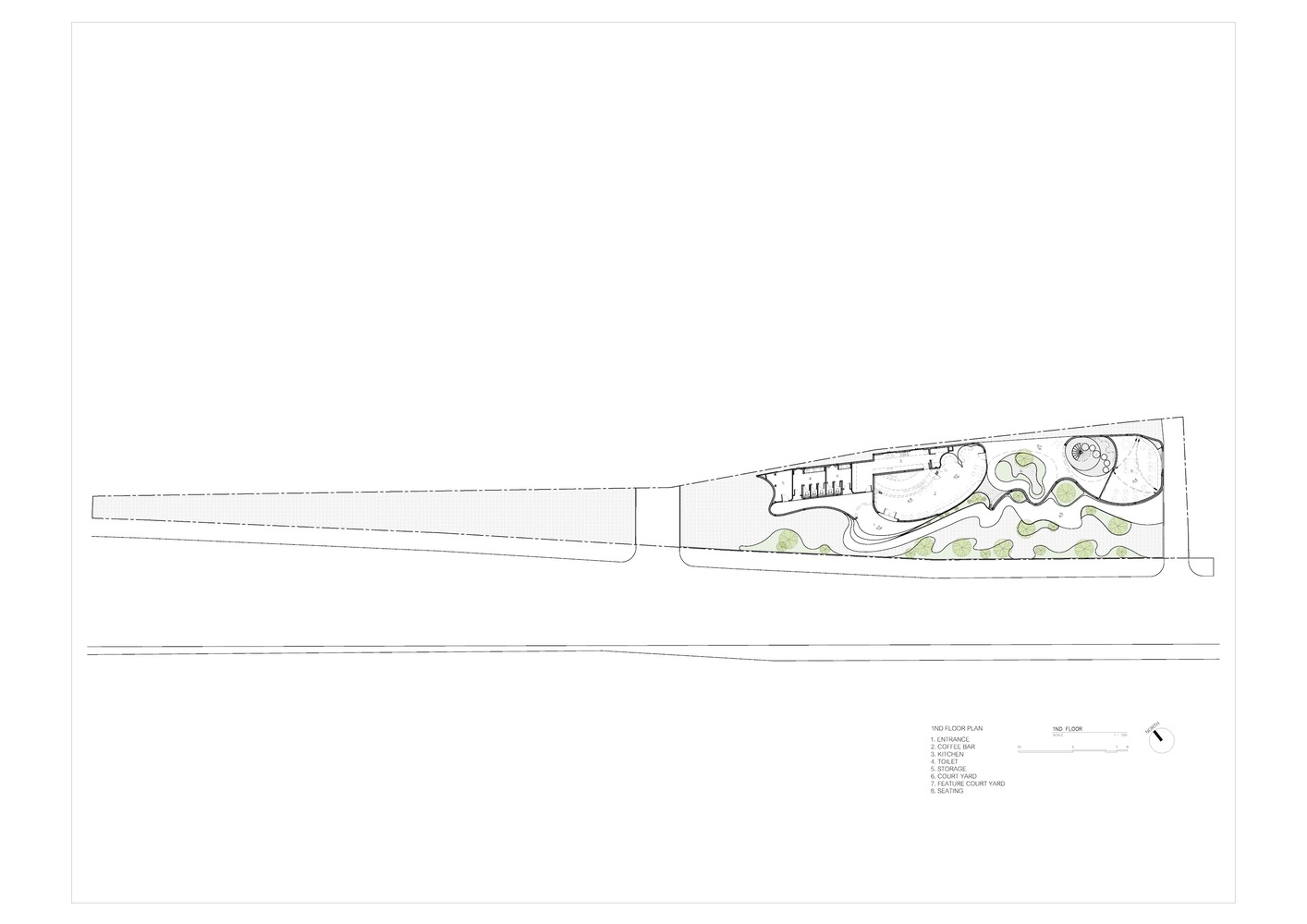 Unknown Surface Studio,咖啡廳設計案例,咖啡店設計,泰國,曲線美學,400㎡,Uncloud Coffee,咖啡廳設計,網紅咖啡廳,創意咖啡店