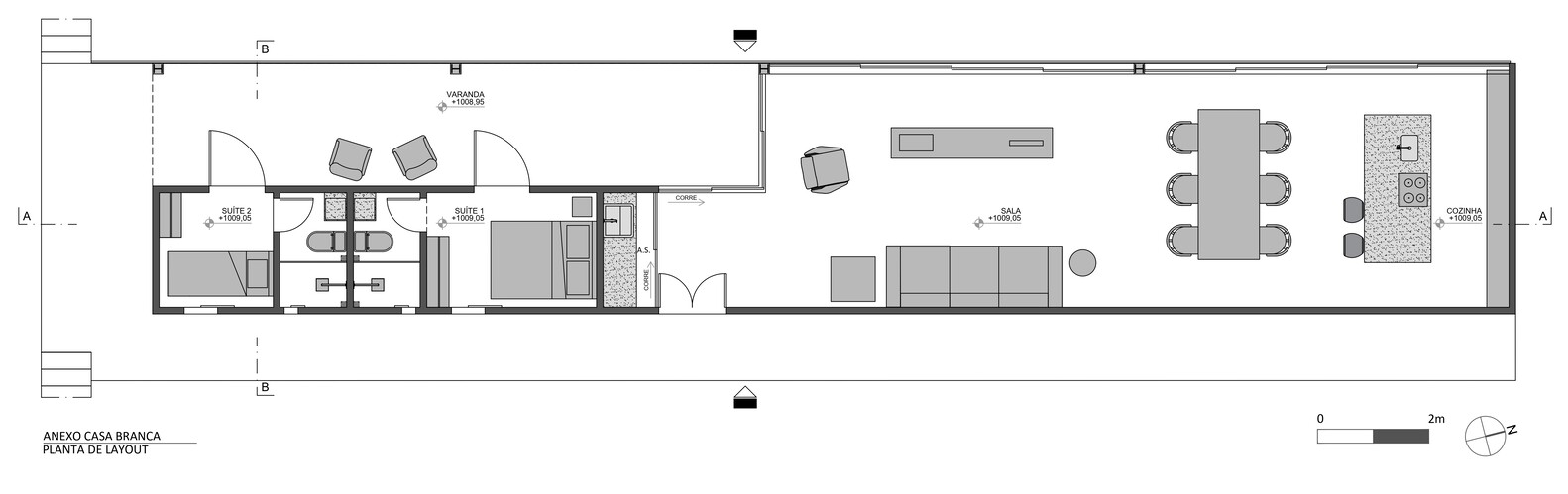 Piacesi Arquitetos Associados,110㎡,住宅設計案例,住宅設計方案,度假屋,景觀別墅設計,巴西