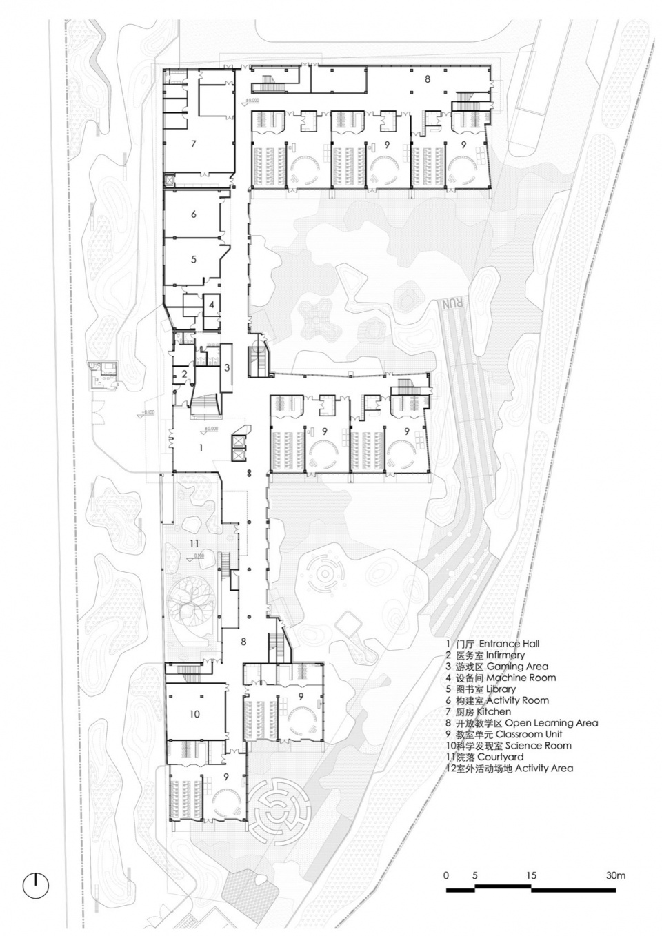 幼兒園設計,公辦幼兒園設計,校園設計,學校設計,幼兒園設計案例,幼兒園設計方案,建築設計,教育建築設計,無錫和韻幼兒園設計,無錫,STWD十拓建築