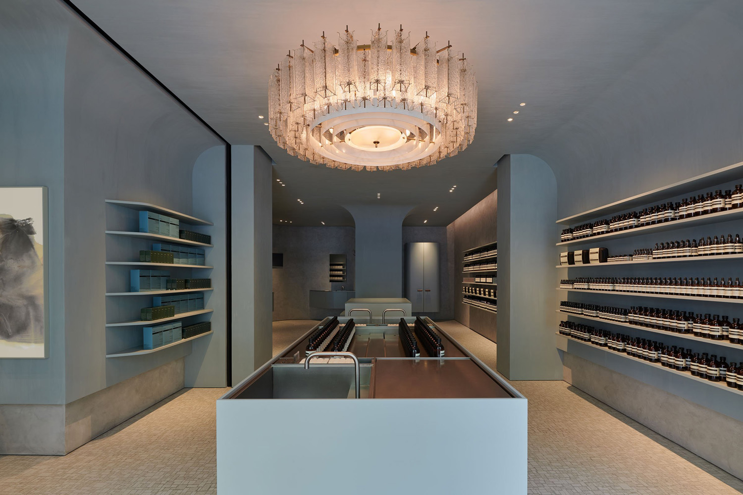 MLKK Studio,Aesop,零售店設計,護膚品零售店,零售店設計方案,零售店設計案例,香港,極簡風格,店鋪設計,銅鑼灣,銅鑼灣Fashion Walk