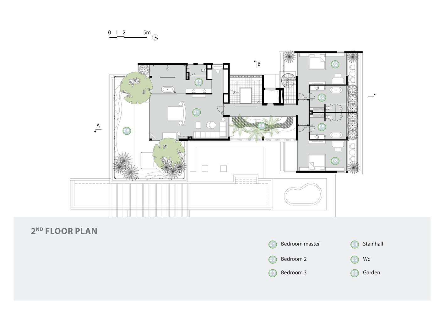 Flamingo Architecture,別墅設計,385㎡,花園別墅,別墅設計案例,別墅設計方案,越南,景觀別墅