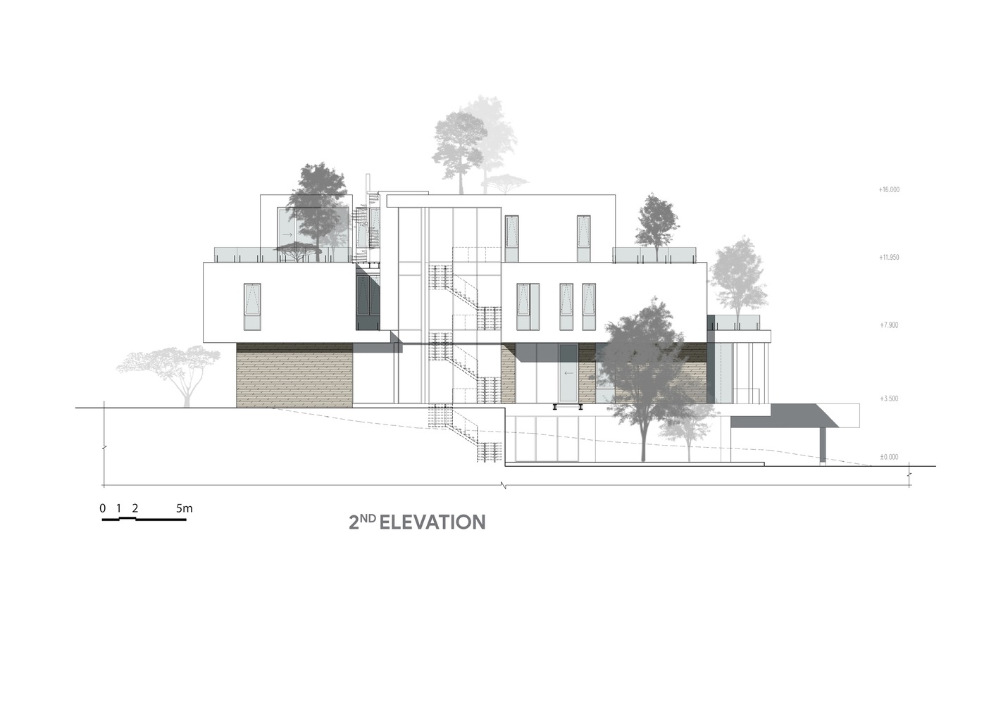 Flamingo Architecture,別墅設計,385㎡,花園別墅,別墅設計案例,別墅設計方案,越南,景觀別墅