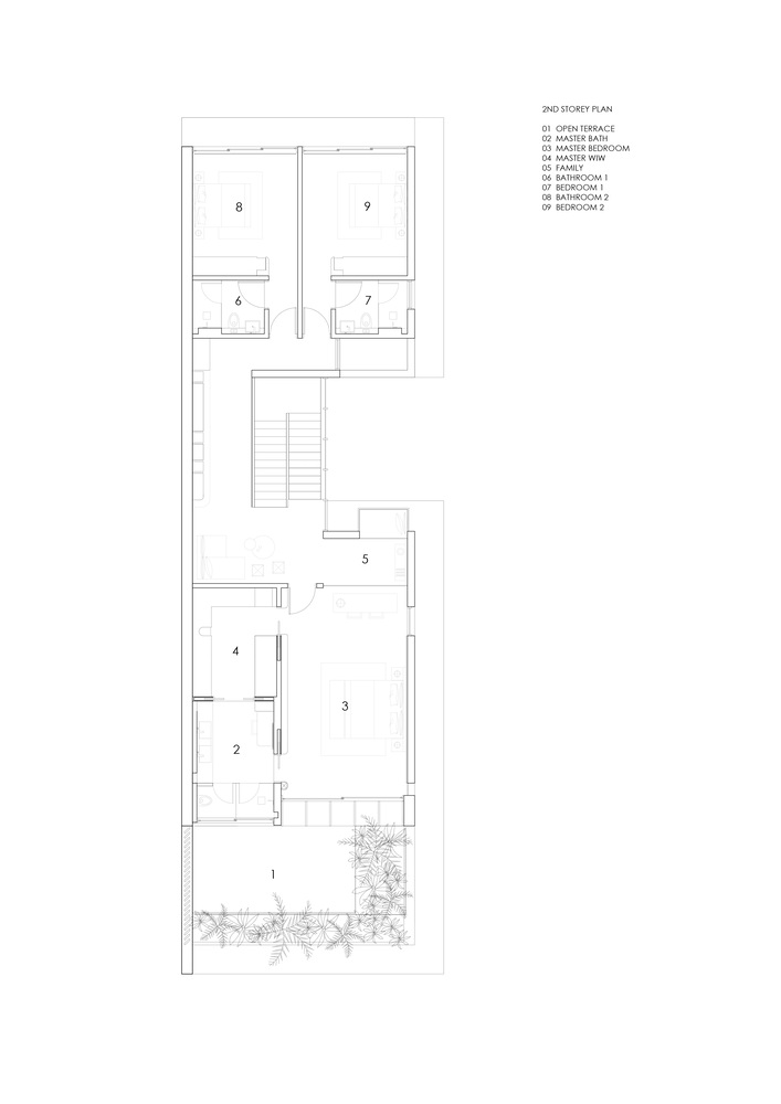 Ming Architects,新加坡,別墅設計案例,聯排別墅,別墅景觀設計,450㎡,庭院別墅,淡水河穀