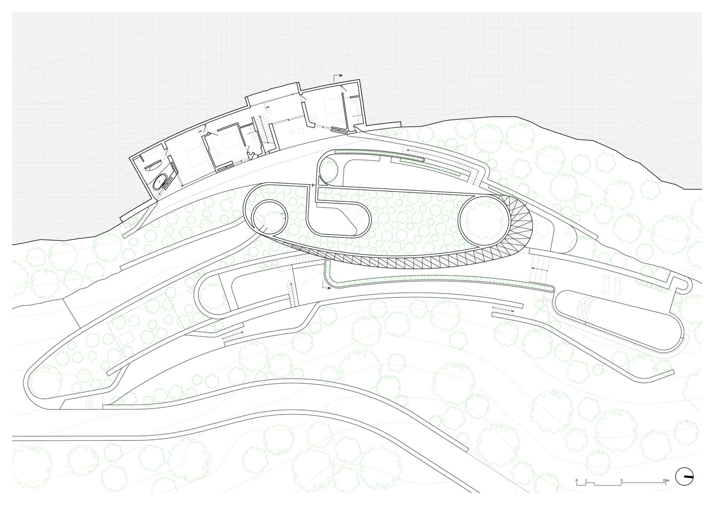 LASSA architects,別墅設計,希臘,海景別墅,別墅設計案例,別墅設計方案,極簡主義,開放式全景海景別墅,半山海景別墅