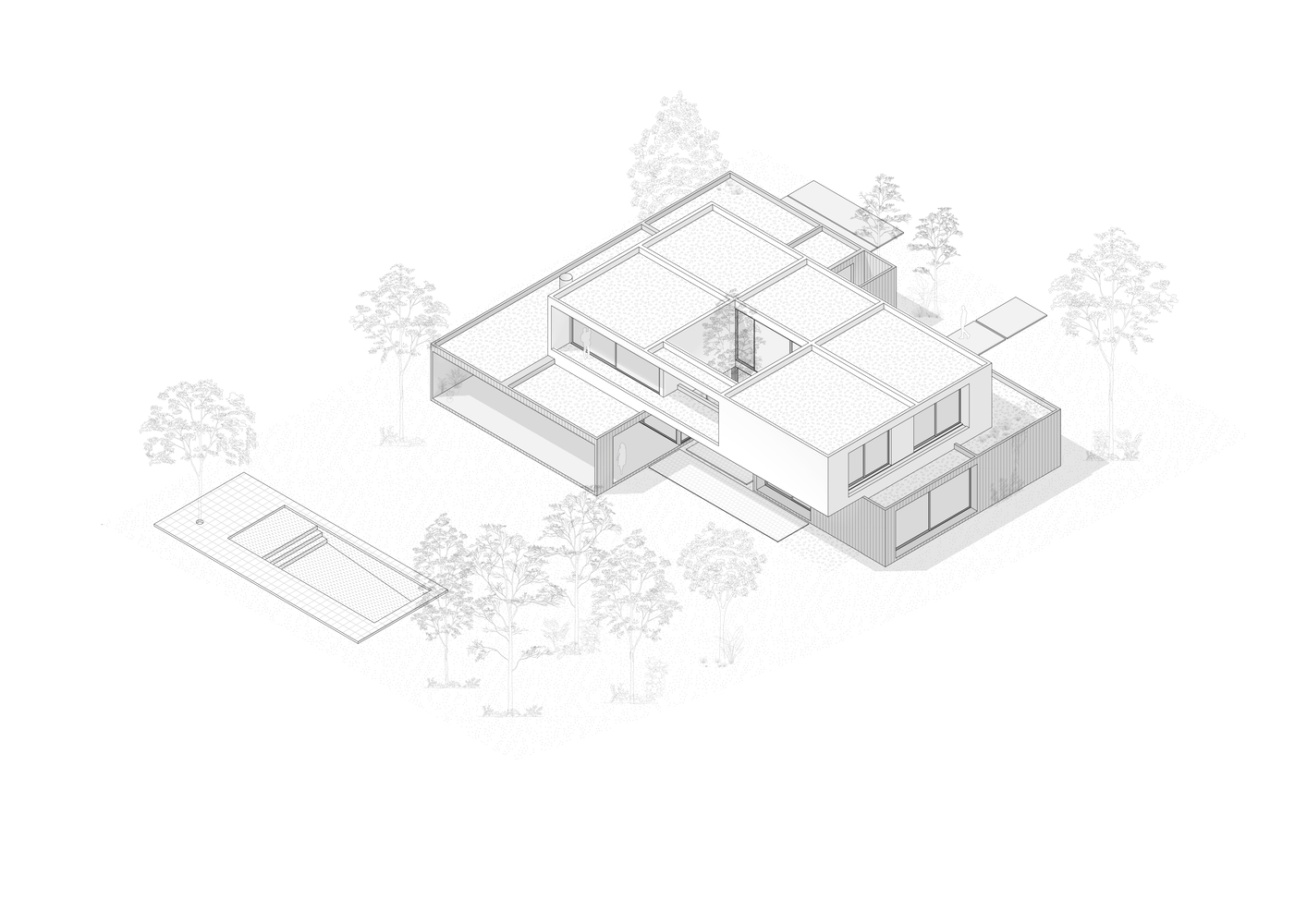 Estudio STGO,別墅設計,阿根廷,庭院景觀別墅,別墅設計案例,別墅設計方案,1150㎡,景觀別墅