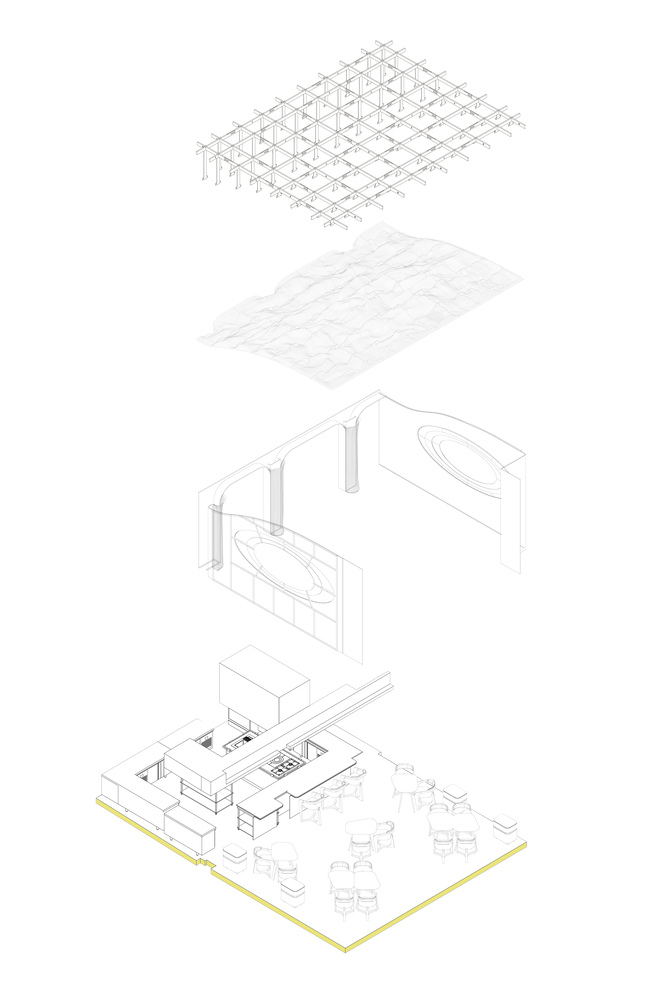 餐廳設計,External Reference,休閑餐廳設計,85㎡,瑞士,盧塞恩,極簡休閑餐廳,極簡主義,CAAA Restaurant