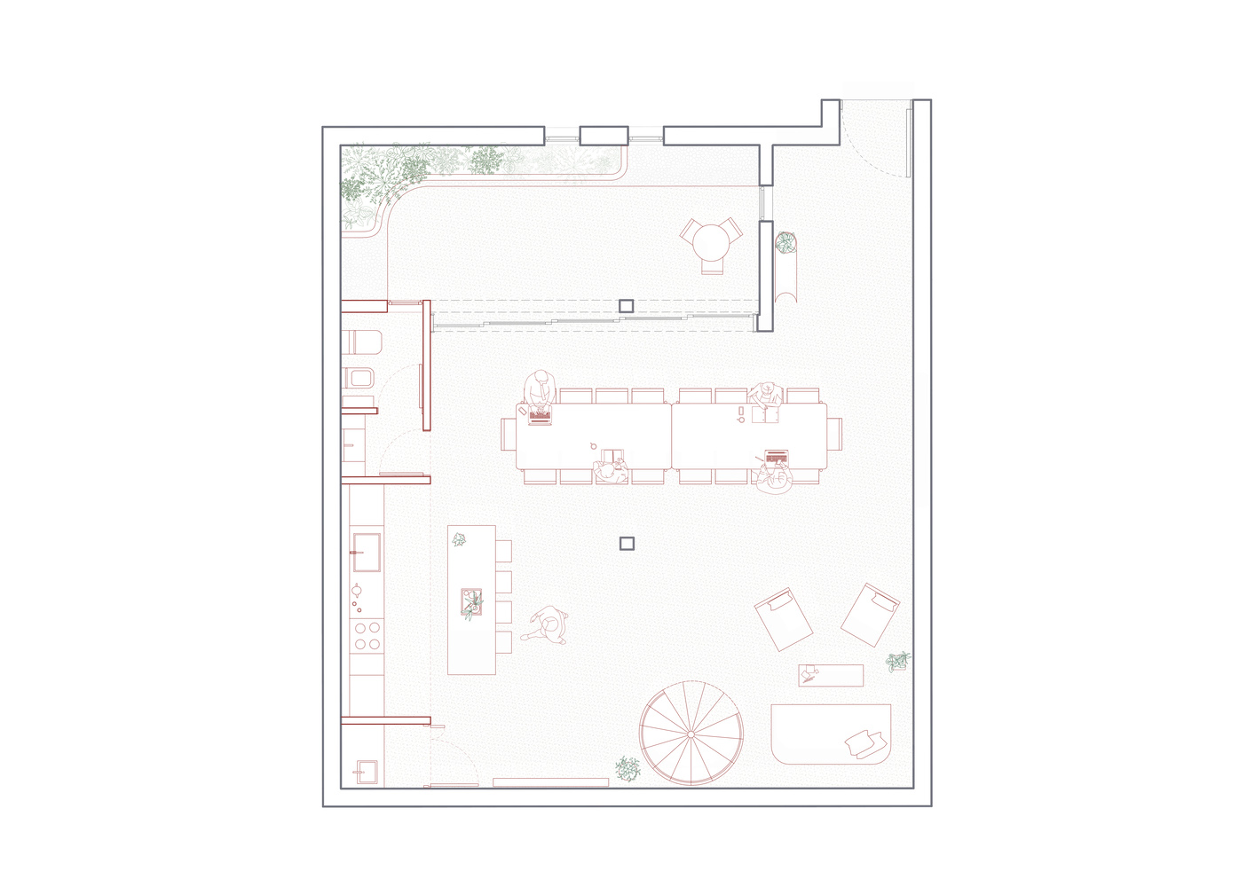 Dodds Estudio,住宅設計,閣樓設計案例,185㎡,建築改造,閣樓公寓,倉庫改造,閣樓改造,loft