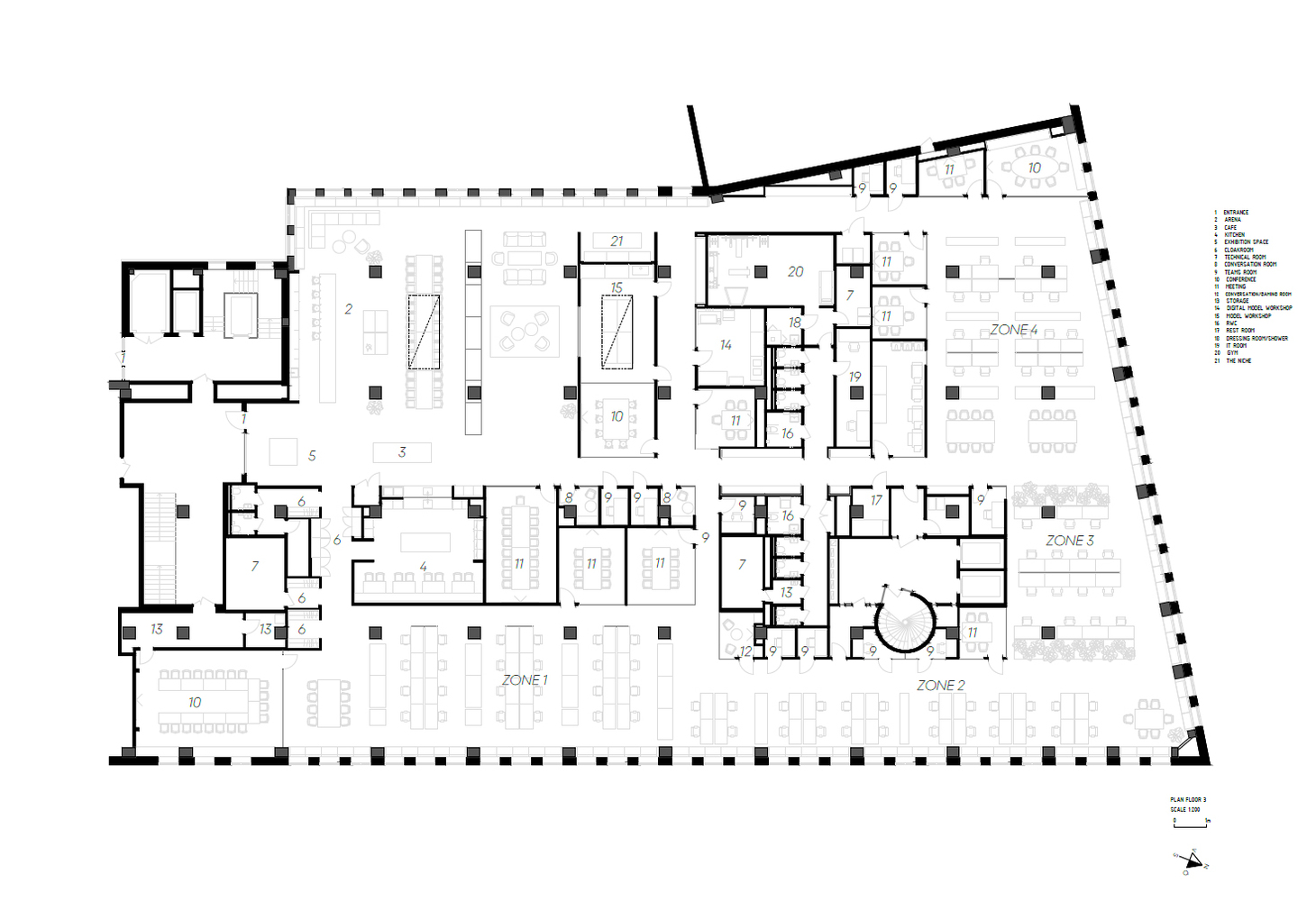 辦公室設計,辦公室設計案例,建築設計公司辦公室設計,辦公室設計方案,辦公室設計案例,辦公室裝修,開放式辦公室設計,Tengbom,斯德哥爾摩,瑞典