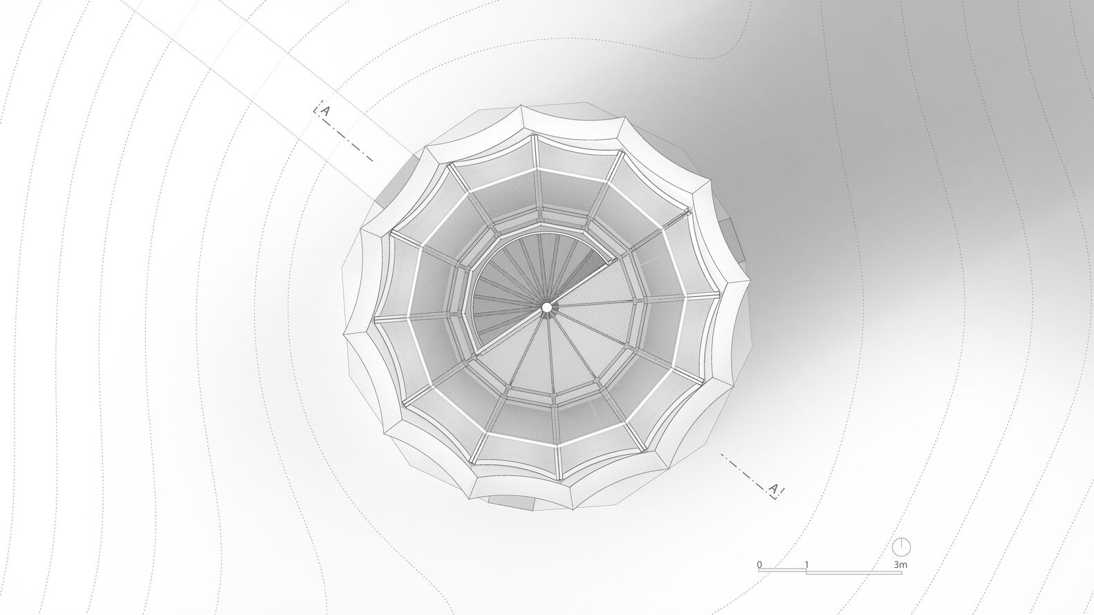 公共空間設計,多功能空間設計,守望塔,IntCDC University of Stuttgart,德國,建築設計