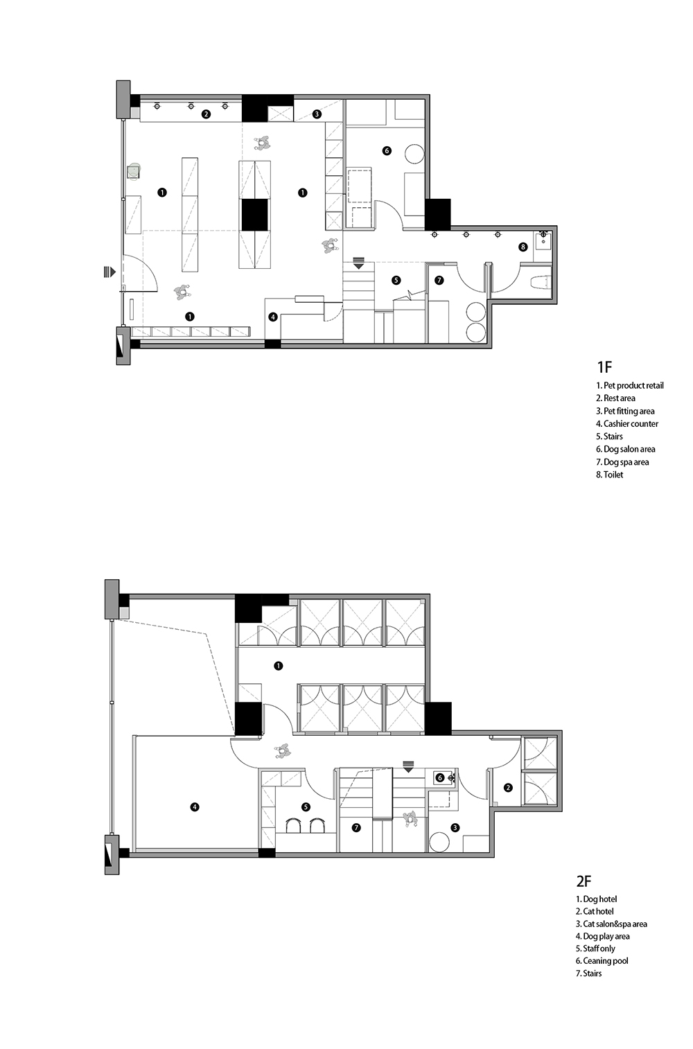 寵物店設計,社區寵物店設計,商店設計,寵物店設計案例,寵物店設計方案,寵物店裝修,101PET寵物生活空間,Informal異規設計