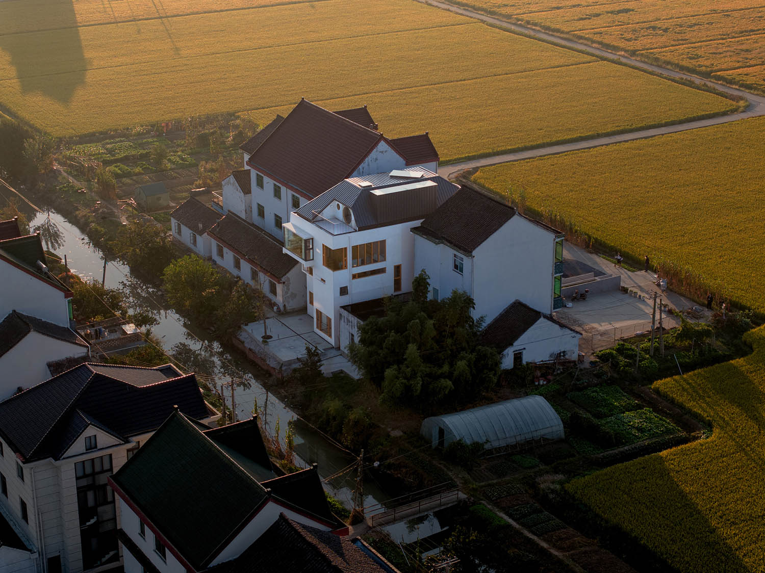 460㎡,鄉村住宅設計,鄉村別墅設計,住宅設計案例,住宅設計,獨棟住宅設計,別墅設計,直距建築,上海,小南居